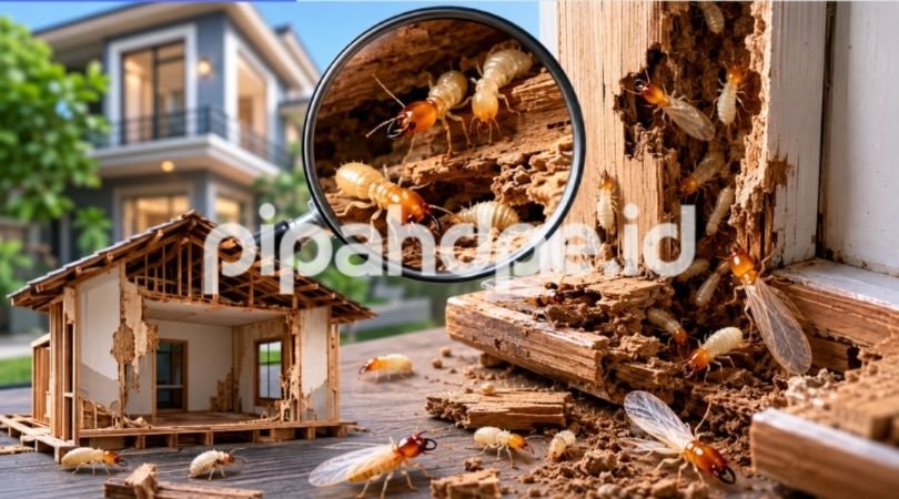 Fakta Mengejutkan di Balik Kerusakan Rumah Akibat Rayap
